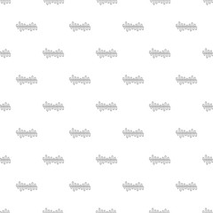 Poster - Equalizer volume sound pattern seamless vector repeat geometric for any web design