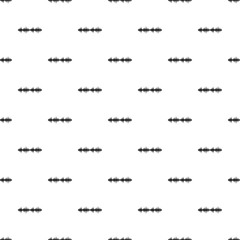 Poster - Equalizer voice pattern seamless vector repeat geometric for any web design