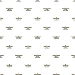 Poster - avia show pattern seamless vector repeat for any web design