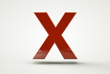 Grey Letter X Free Stock Photo - Public Domain Pictures