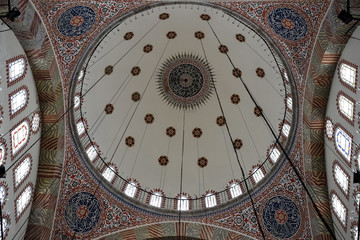 Wall Mural - Interior view of Kilic Ali Pasha Mosque in Istanbul