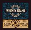 © Roverto - Liquor label with design elements