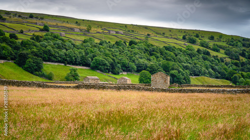Gunnerside Meadows And Field Barns In Swaledale One Of The Most