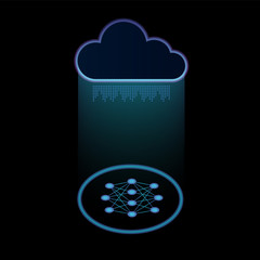 Poster - Artificial intelligence design concept