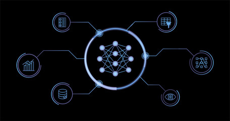 Poster - Artificial intelligence design concept