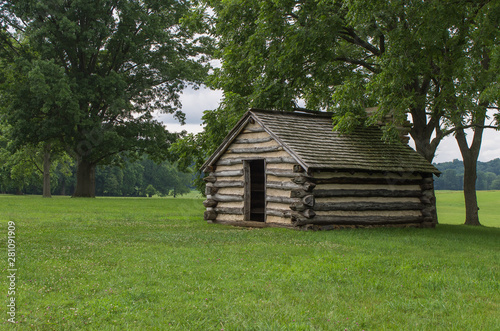 A Cabin In The Woods At Valley Forge Buy This Stock Photo And