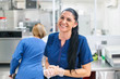 © Per Swantesson/Stocksy - Portait of woman working in a biochemistry laboratory