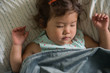 © Lauren Naefe/Stocksy - Little girl resting