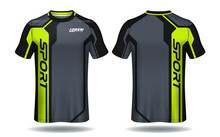 Soccer Jersey Template.sport T-shirt Design.	