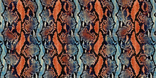 Animal Surface Seamless Print,Pyhton Skin, Snake Pattern, Animal Skin