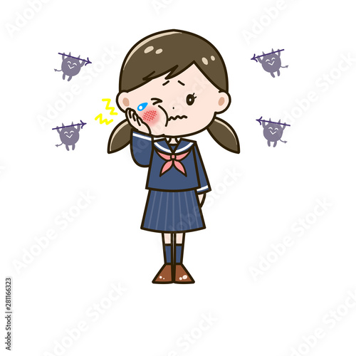 虫歯の女の子 ポーズ イラスト Stock イラスト Adobe Stock 虫歯の女の子 ポーズ イラスト Stock イラスト Adobe Stock