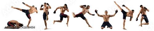 Photographie MMA male fighter isolated