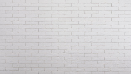 Wall Mural - Construction background or brick wall background of white abstract style for kitchen