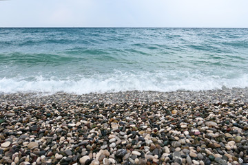 Canvas Print - Pebble beach