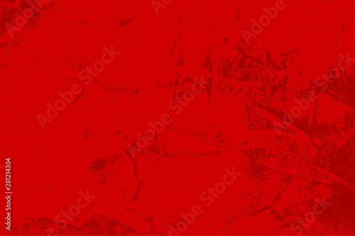 Red stone dusted background with irregular forms.