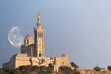 Fototapeta Konie - Marseille basilique Notre Dame de la Garde