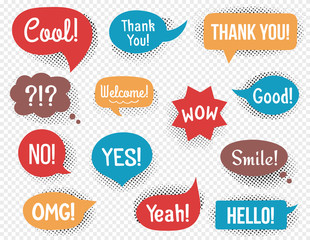 Wall Mural - Speech Bubbles