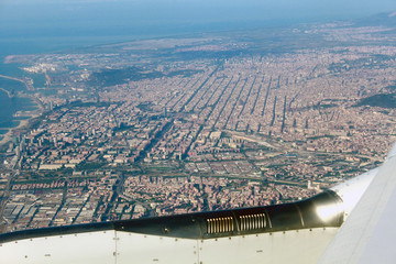 Wall Mural - aeroplano, céu, azul, afinar, voo, viagem, escurecer, escurecer, janela, perspectiva, alto, transporte, aeroplano, aéreo, linha aérea, aviação, horizonte