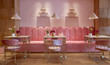 © ChaoShu Li/Stocksy - Pink toned interior