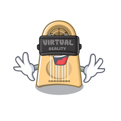 Sticker - Virtual reality egg slicer in the mascot shape