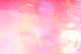 Fototapeta Tęcza - Colorful funky fantasy abstract pink holographic background.