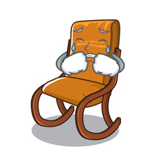 Wall Mural - Crying rocking chair in the cartoon shape