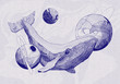 © Pierre Appell - Baleine dans l'espace