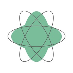 Science symbol icon. Can be used for web design, presentation or other online forms