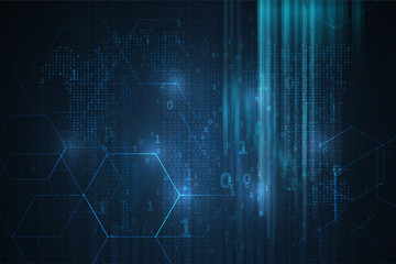Abstract infographics visualization