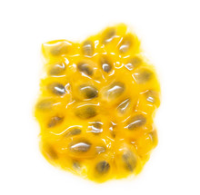 Fruit Passion Fruit With Pulp On A White Background