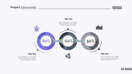 Poster - Implementation infographics slide template