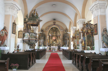 Church of Saint Mary Magdalene in Cazma, Croatia