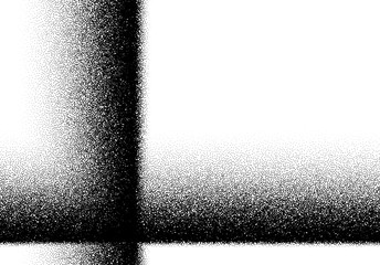 Poster - Abstract background with layers of scattered dots