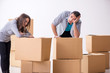 © Elnur - Young pair moving to new flat