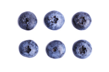 Wall Mural - Fresh natural blueberries