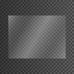 Wall Mural - the texture of rectangle glass plate, mirror, windows. light effect for a picture or a mirror. beaut