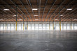 © Mint Images - Interior view of empty warehouse