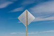 © Mint Images - Road sign against cloudy sky
