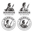 Athena Warrior Emblem logo