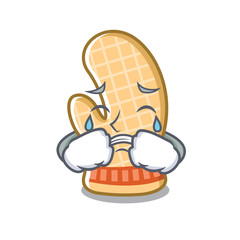 Sticker - Crying oven glove isolated in the charcater