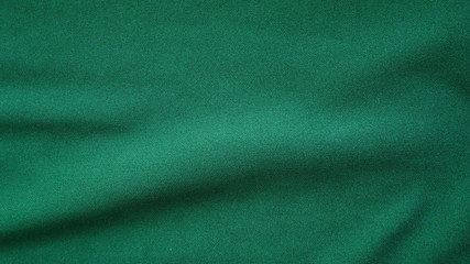 green silk fabric background, green sportswear shirt texture