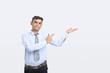 © Niks Ads - Young Indian Man Showing Direction With Hand