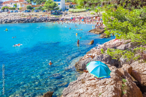 Plage Du Carro Martigues France Buy This Stock Photo And