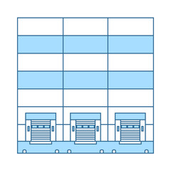 Warehouse Logistic Concept Icon