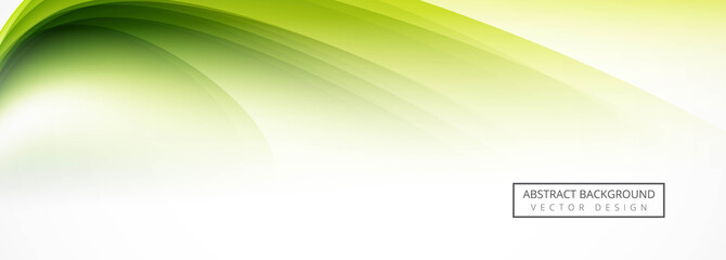 Wall Mural - Abstract green header design vector