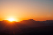 © Inga Av - Beautiful landscape, golden sunset over the mountains. View from Nemrut Mountain, Turkey.