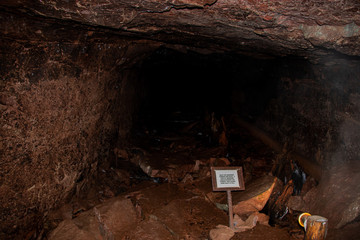 Wall Mural - Depths of the Old Copper Mine 16