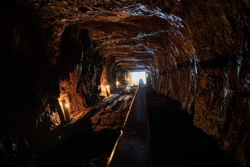 Wall Mural - Depths of the Old Copper Mine 33