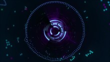 Waves Amplitude Tunnel Graph Background