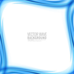 Wall Mural - Beautiful Business Wave Design Vector